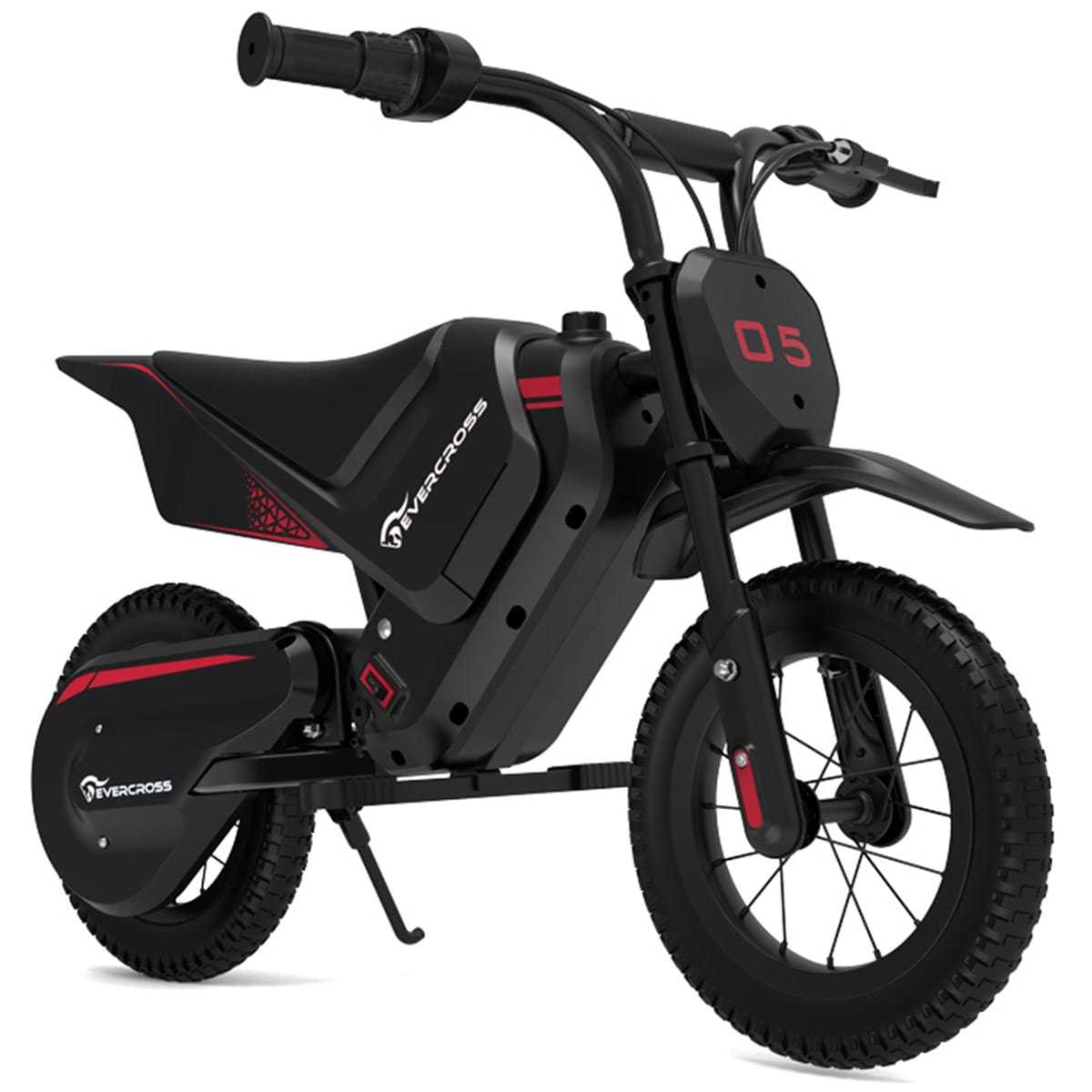 GigaBlue Evercross EV05M Elektromotorrad für Kinder Schwarz (12 Zoll ab 3-12 Jahre 150W) von Gigablue