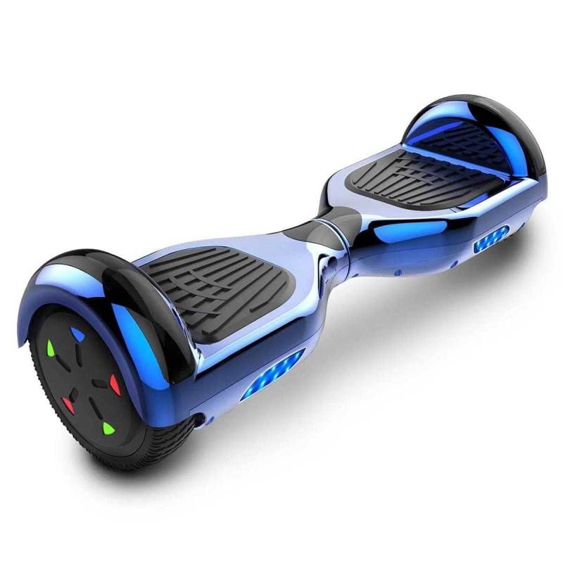 GigaBlue Evercross Elektro Hoverboard Blau (65 ab 6 Jahre LED Radlicht Bluetooth-Lautsprecher) von Gigablue