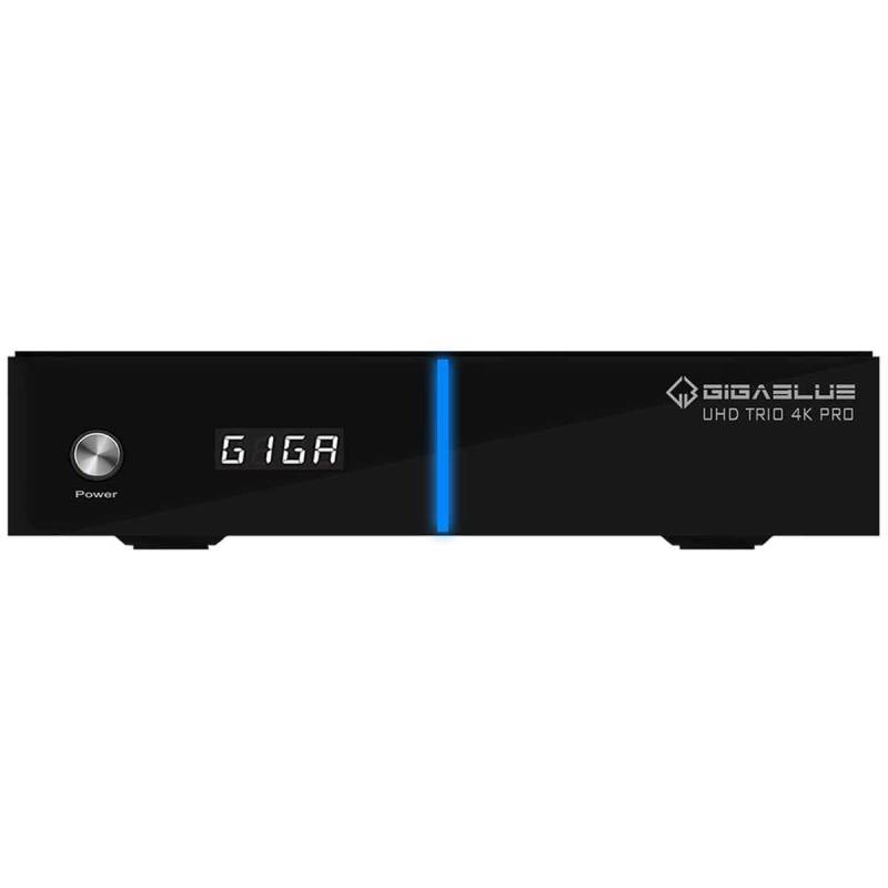 GigaBlue UHD Trio 4K PRO Combo-Receiver (1x DVB-S2X 1x DVB-C/T2 1200Mbit/s WiFi Bluetooth) B-Ware von Gigablue
