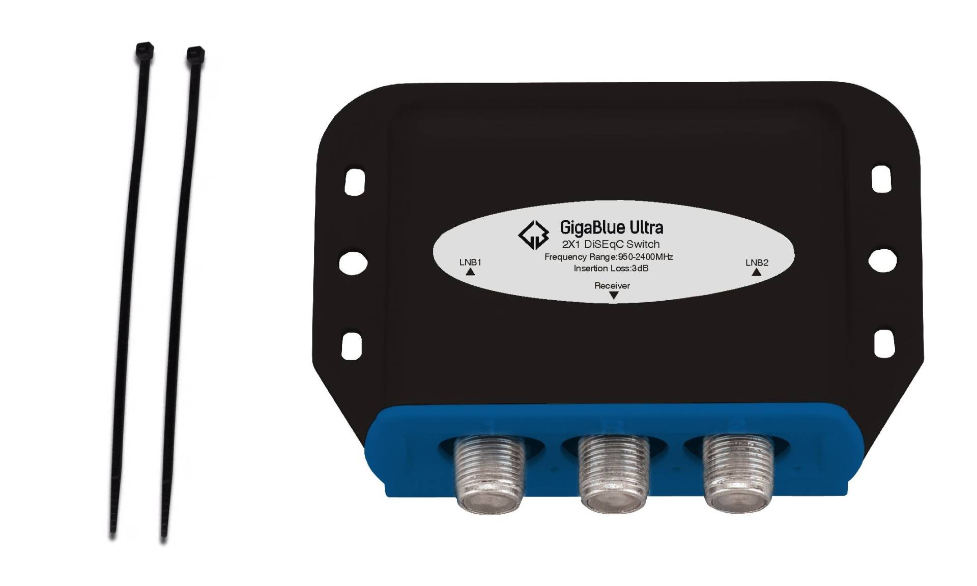 GigaBlue Ultra DiSEqC Schalter 2/1 von Gigablue