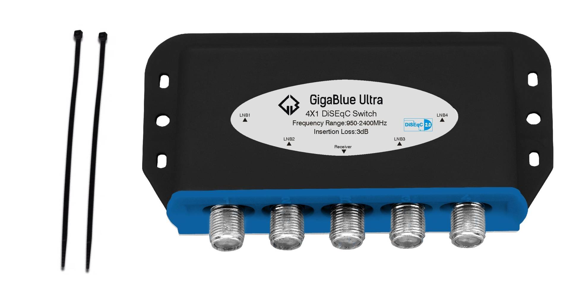 GigaBlue Ultra DiSEqC Schalter 4/1 von Gigablue