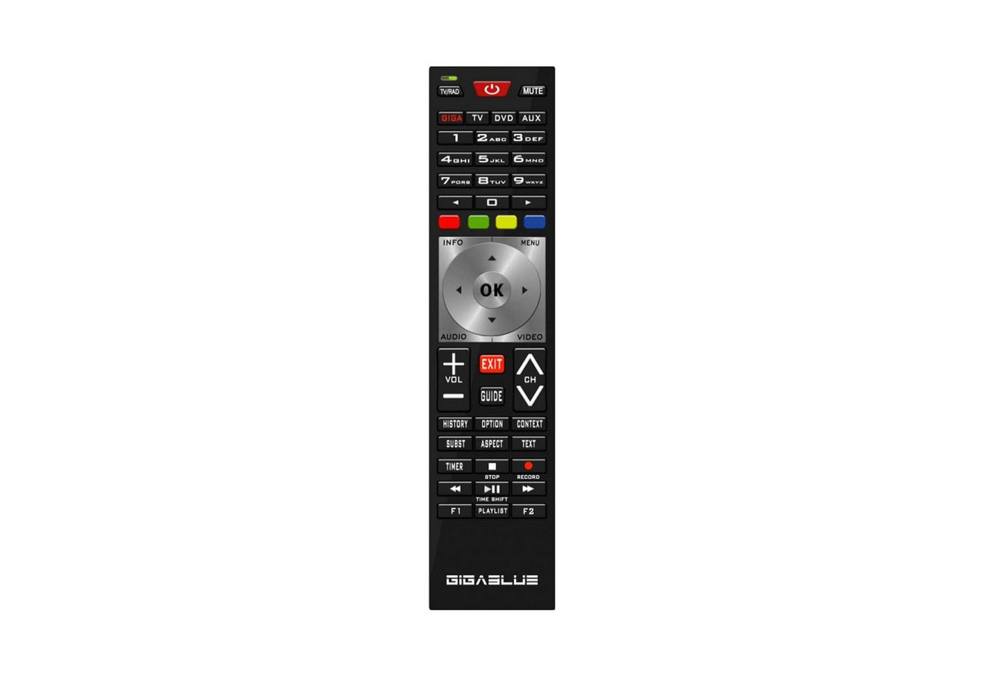 Gigablue Original/Ersatz Fernbedienung V3 / E2 Receiver SAT-Receiver Gigablue Original/Ersatz Fernbedienung V3 / E2 Receiver SAT-Receiver von Gigablue