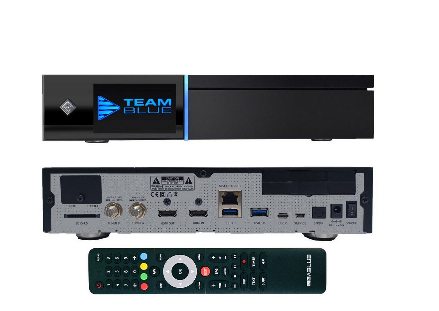 Gigablue UHD Quad 4K Pro 1 TB SSD – PVR mit BT 5.4, 2x FBC DVB-S2 Tuner SAT-Receiver Gigablue UHD Quad 4K Pro 1 TB SSD – PVR mit BT 5.4, 2x FBC DVB-S2 Tuner SAT-Receiver von Gigablue
