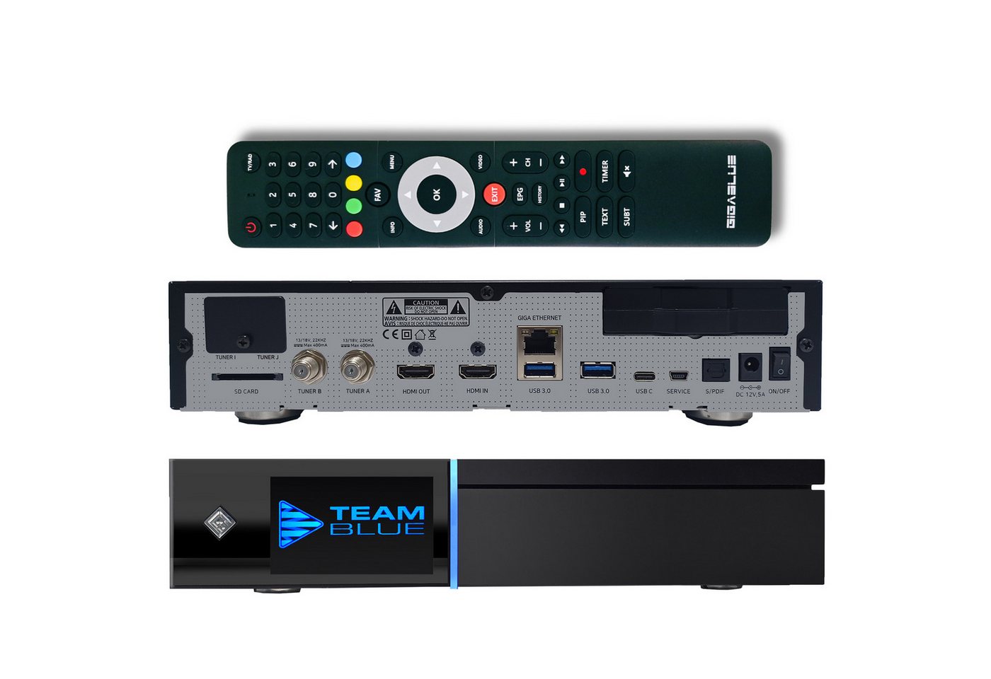Gigablue UHD Quad 4K Pro 2x FBC DVB-S2 Twin Tuner + 1TB SSD SAT-Receiver Gigablue UHD Quad 4K Pro 2x FBC DVB-S2 Twin Tuner + 1TB SSD SAT-Receiver von Gigablue
