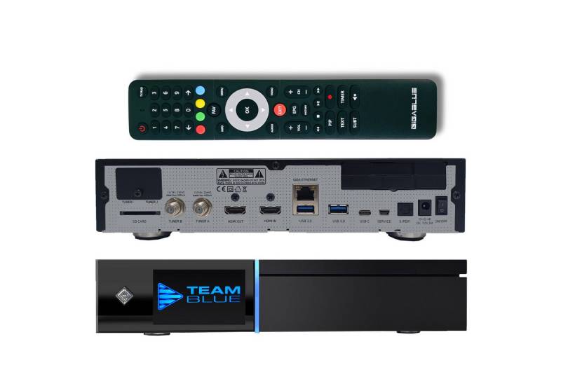 Gigablue UHD Quad 4K Pro 2x FBC DVB-S2 Twin Tuner + 1TB SSD SAT-Receiver von Gigablue