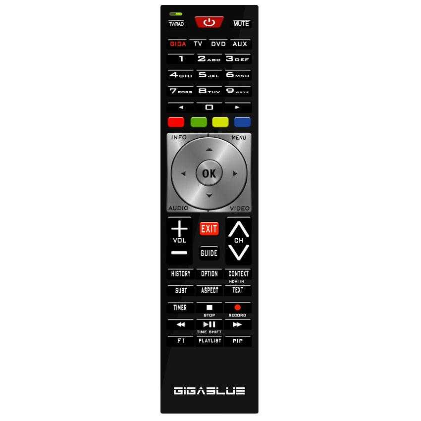 Gigablue Universal Fernbedienung V3 für HD Ultra SE UE Quad Plus X1 X2 4K UHD UE 4K Gigablue Universal Fernbedienung V3 für HD Ultra SE UE Quad Plus X1 X2 4K UHD UE 4K von Gigablue