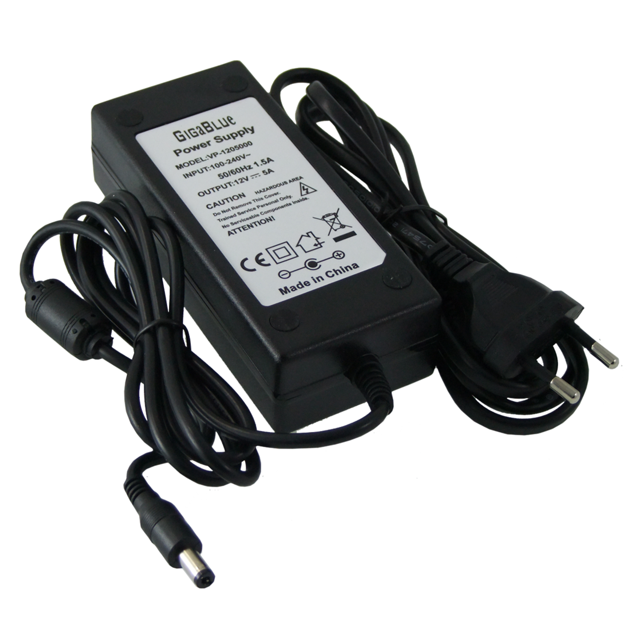 Original Netzteil 5A 12V für Gigablue 800 SE UE Plus Ultra X1 X2 X3 Quad Plus Original Netzteil 5A 12V für Gigablue 800 SE UE Plus Ultra X1 X2 X3 Quad Plus von Gigablue