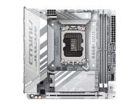 GIGABYTE B860I AORUS PRO ICE Motherboard - Intel Core Ultra Series CPUs, 8+1+2+1 Phases VRM, up to 9200MHz DDR5, 1xPCIe 5.0 + 1xPCIe 4.0 M.2, 2.5GbE LAN, WIFI 7, Thunderbolt 4, Intel, LGA 1851 (Socket V1), Intel® Core™ Ultra (Series 1), Intel Core Ultra (Series 2), LGA 1851, DDR5-SDRAM, 128 GB GIGABYTE B860I AORUS PRO ICE Motherboard - Intel Core Ultra Series CPUs, 8+1+2+1 Phases VRM, up to 9200MHz DDR5, 1xPCIe 5.0 + 1xPCIe 4.0 M.2, 2.5GbE LAN, WIFI 7, Thunderbolt 4, Intel, LGA 1851 (Socket V1), Intel® Core™ Ultra (Series 1), Intel Core Ultra (Series 2), LGA 1851, DDR5-SDRAM, 128 GB von Gigabyte Technology