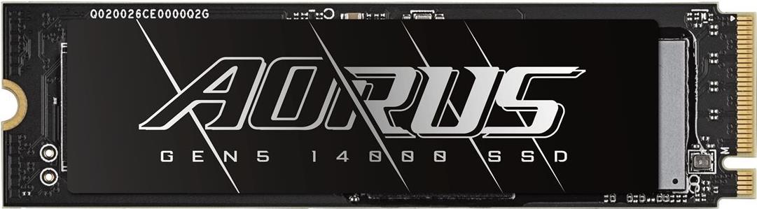 AORUS Gen5 14000 - SSD - 1 TB - intern - M.2 2280 - PCI Express 5.0 x4 (NVMe) - Puffer: 2 GB (AG514K1TB) von Gigabyte