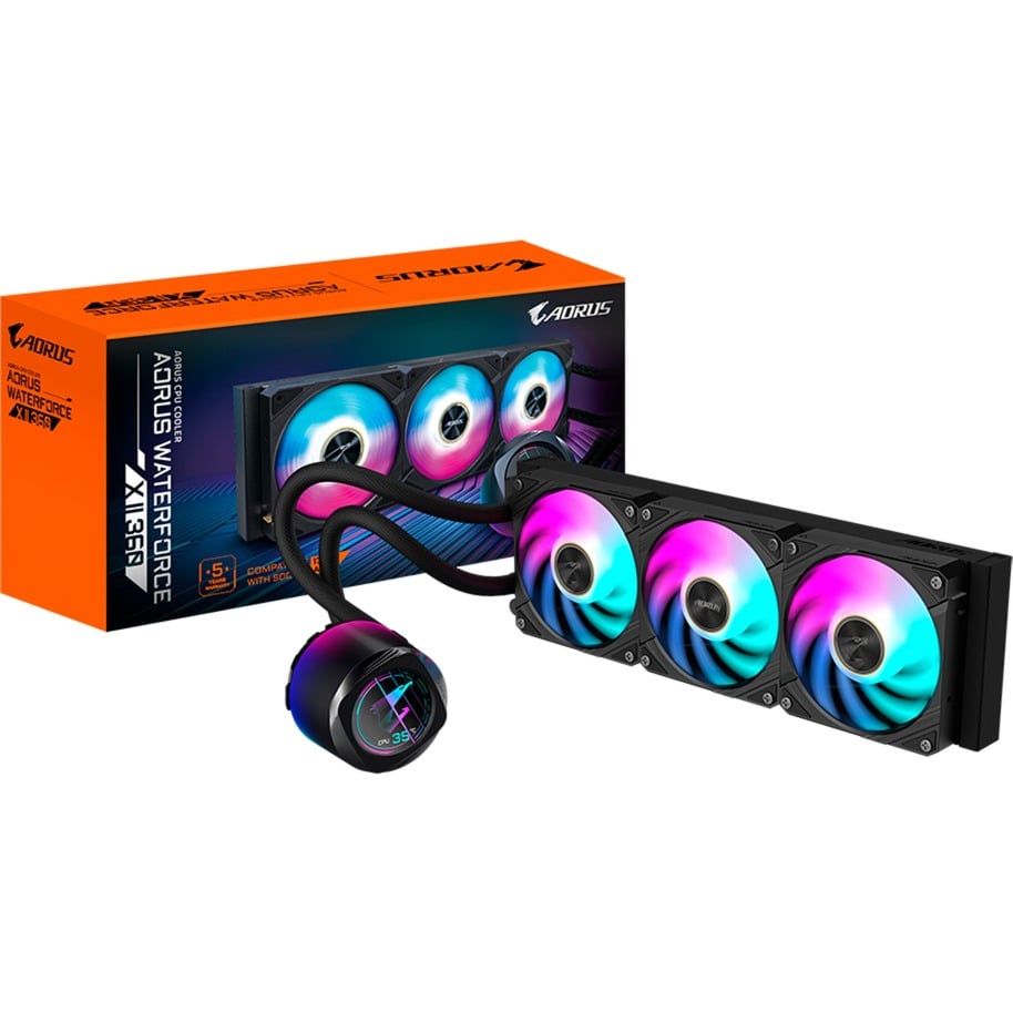 AORUS WATERFORCE X II 360mm, Wasserkühlung AORUS WATERFORCE X II 360mm, Wasserkühlung von Gigabyte