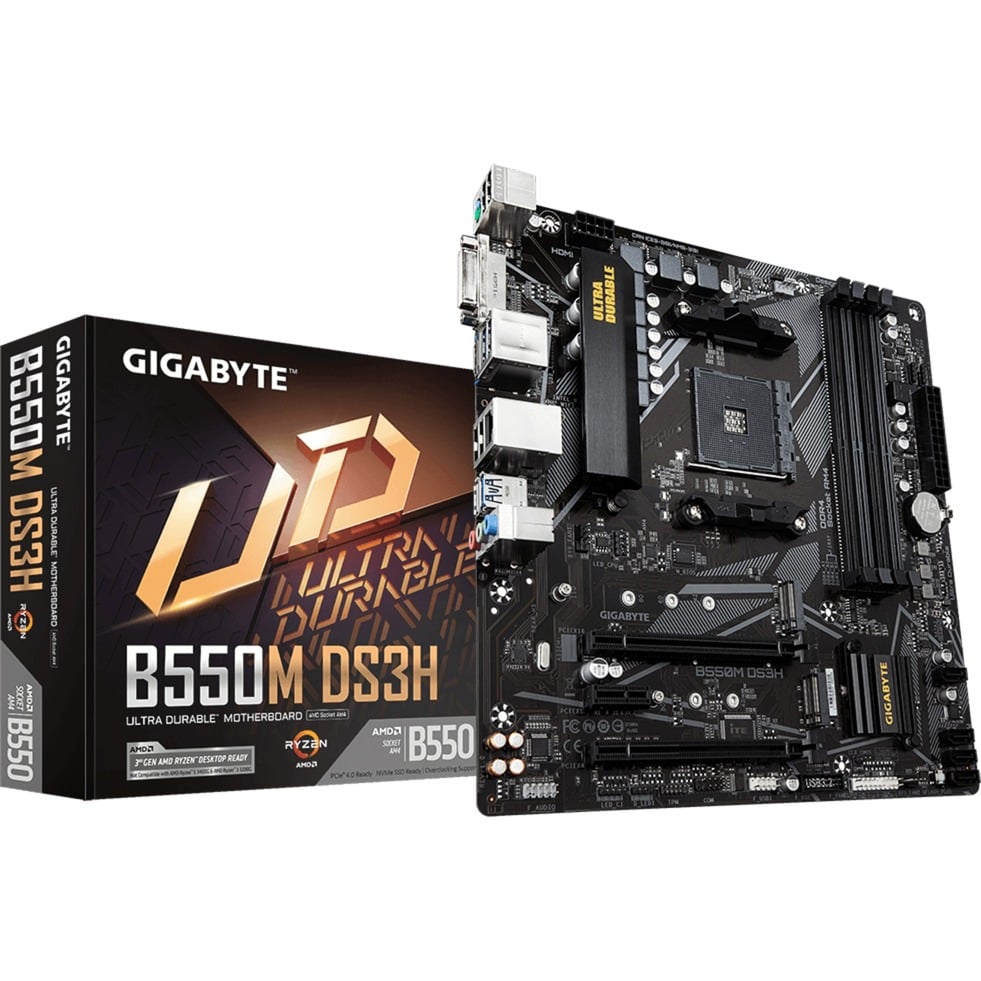 B550M DS3H, Mainboard von Gigabyte