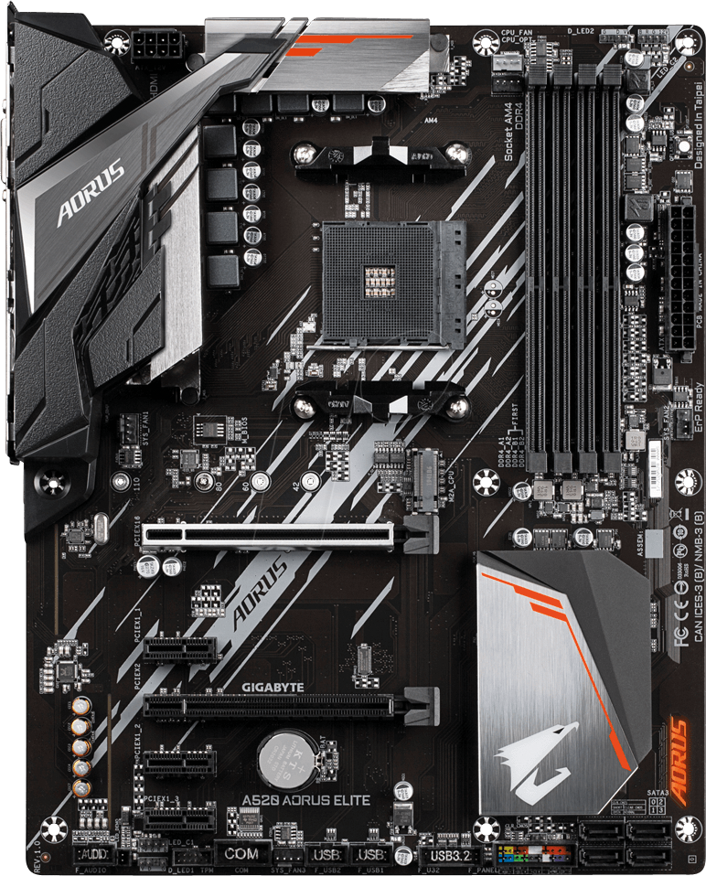 GA A520 09812 - GIGABYTE A520 AORUS ELITE (AM4) von Gigabyte