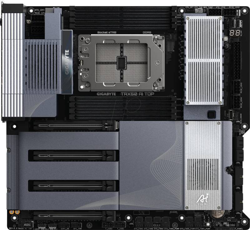 GA TRX50 63845 - GIGABYTE TRX50 AI TOP (AM5) von Gigabyte