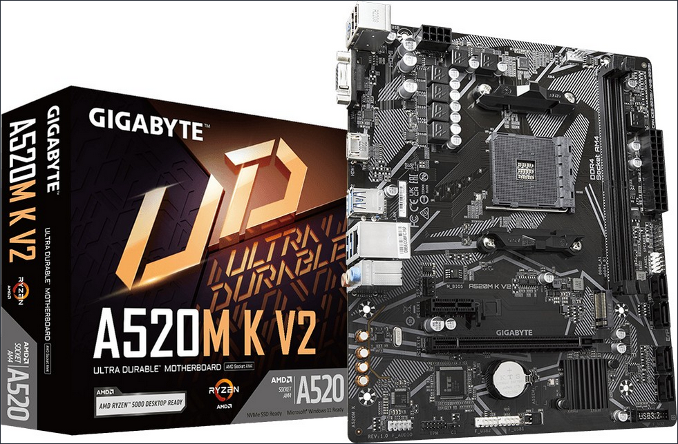 GIGABYTE A520M K V2 B-Ware von Gigabyte