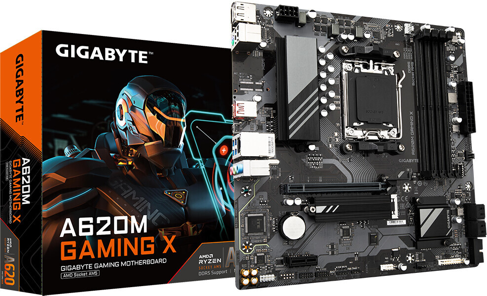 GIGABYTE A620M Gaming X Mainboard Sockel AM5 von Gigabyte