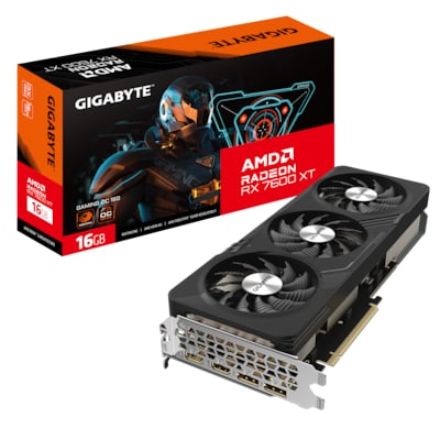 GIGABYTE AMD Radeon RX 7600 XT Gaming OC 16GB GDDR6 Grafikkarte HDMI/DP von Gigabyte