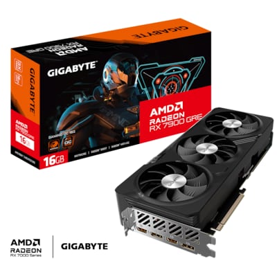 GIGABYTE AMD Radeon RX 7900 GRE Gaming OC 16G Grafikkarte 2xHDMI/2xDP von Gigabyte