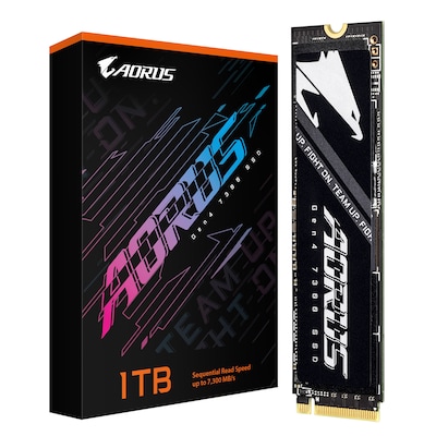 GIGABYTE AORUS Gen4 7300 SSD PCIe 4.0 x4, NVMe 1.4 1TB GIGABYTE AORUS Gen4 7300 SSD PCIe 4.0 x4, NVMe 1.4 1TB von Gigabyte
