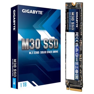 GIGABYTE AORUS M30 NVMe SSD 512 GB M.2 2280 PCIe 3.0 von Gigabyte