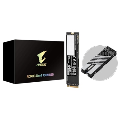 GIGABYTE AORUS NVMe PCIe 4th Gen 7300 SSD 1TB von Gigabyte