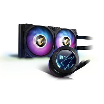 GIGABYTE AORUS Waterforce X 240 Wasserkühlung für AMD und Intel CPU, RGB Fusion von Gigabyte