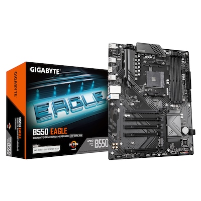 GIGABYTE B550 EAGLE ATX Mainboard Sockel AM4 HDMI GIGABYTE B550 EAGLE ATX Mainboard Sockel AM4 HDMI von Gigabyte