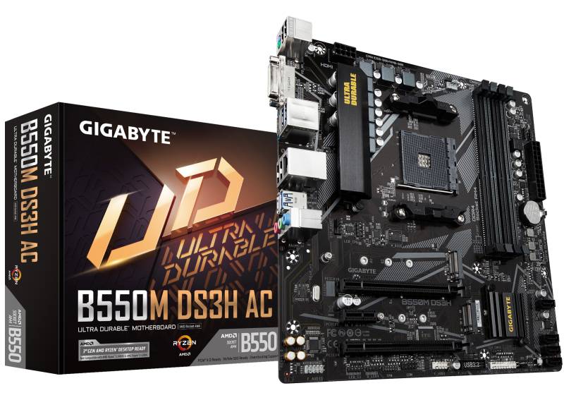 GIGABYTE B550M DS3H AC von Gigabyte