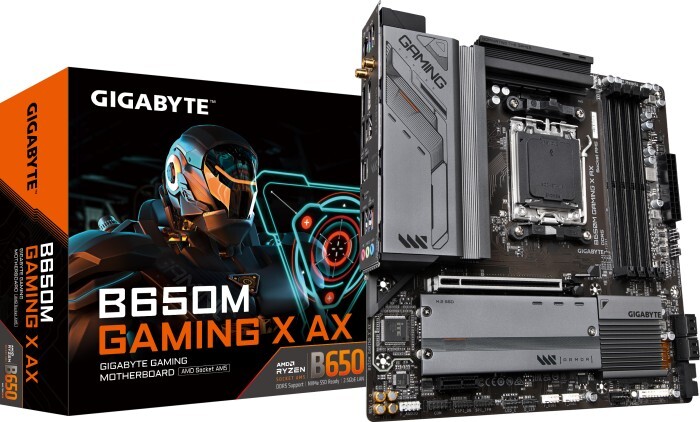 GIGABYTE B650M Gaming X AX Mainboard von Gigabyte