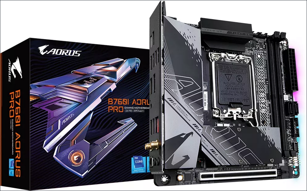 GIGABYTE B760I AORUS PRO GIGABYTE B760I AORUS PRO von Gigabyte