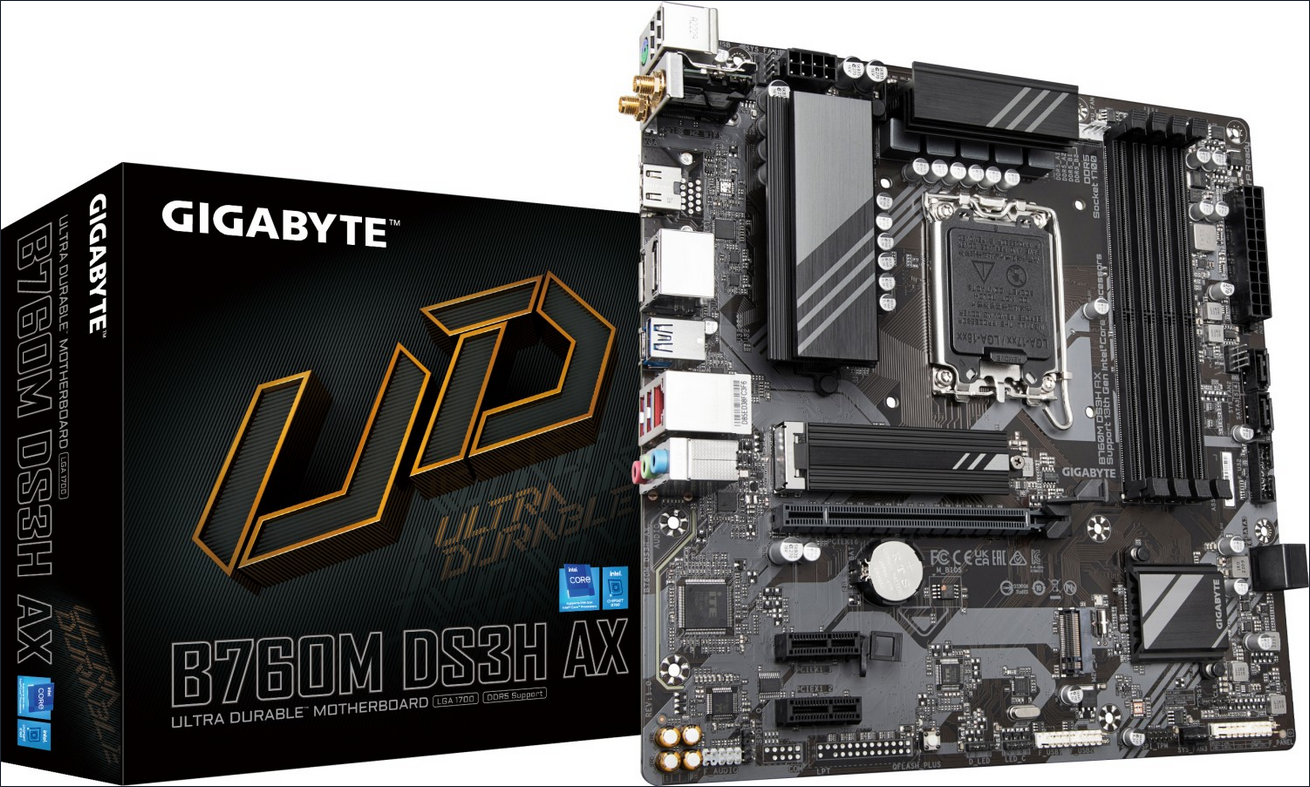 GIGABYTE B760M DS3H AX von Gigabyte