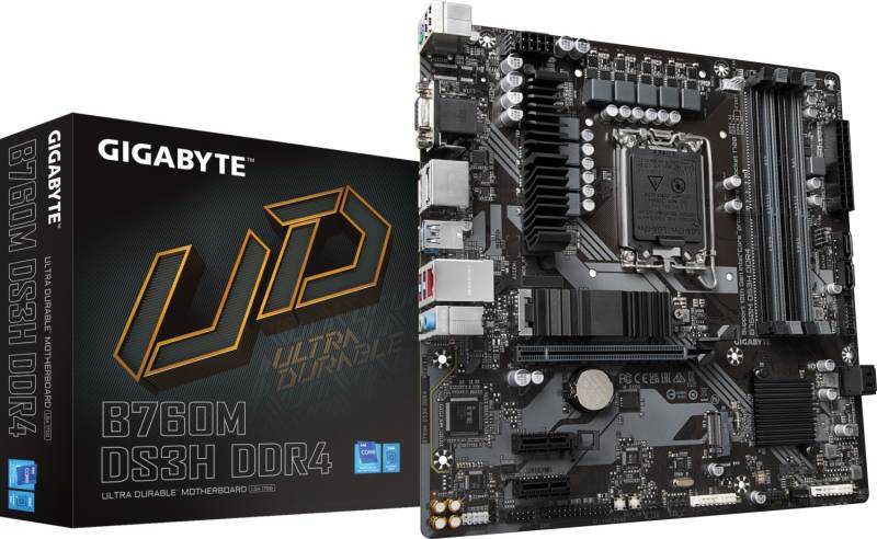 GIGABYTE B760M DS3H DDR4 Mainboard von Gigabyte