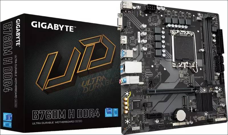 GIGABYTE B760M H DDR4 von Gigabyte