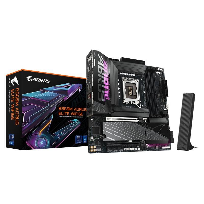 GIGABYTE B860M A ELITE WIFI6E Mainboard von Gigabyte
