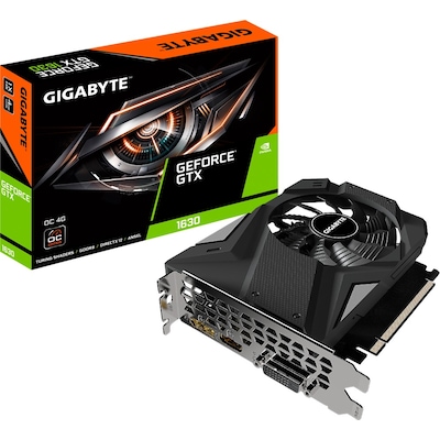 GIGABYTE GeForce GTX 1630 OC 4GB GDDR6 Grafikkarte DVI/HDMI/DP von Gigabyte