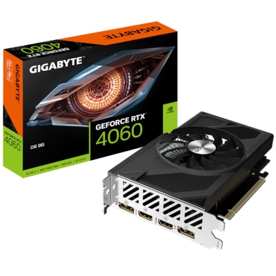 GIGABYTE GeForce RTX 4060 D6 8GB GDDR6 Grafikkarte 2xHDMI 2xDP von Gigabyte