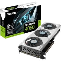 GIGABYTE GeForce RTX 4060 EAGLE OC ICE 8GB GDDR6 Gaming Grafikkarte 2xHDMI 2xDP von Gigabyte