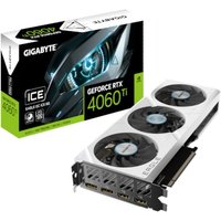 GIGABYTE GeForce RTX 4060Ti EAGLE OC ICE 8GB GDDR6 Grafikkarte 2xHDMI 2xDP von Gigabyte