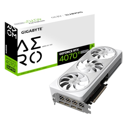 GIGABYTE GeForce RTX 4070Ti SUPER 16GB Aero OC Grafikkarte von Gigabyte