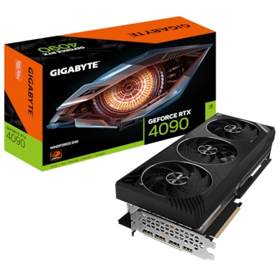 GIGABYTE GeForce RTX 4090 WindForce OC 24GB GDDR6X Grafikkarte 1xHDMI, 3xDP von Gigabyte