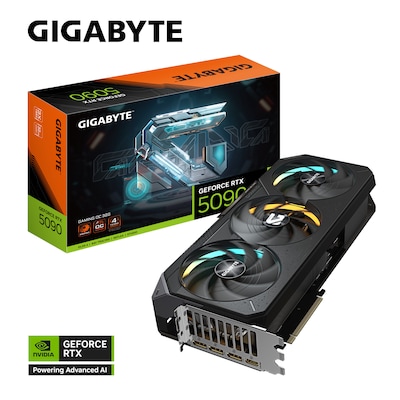 GIGABYTE GeForce RTX 5090 GAMING OC 32G Grafikkarte HDMI/DP GIGABYTE GeForce RTX 5090 GAMING OC 32G Grafikkarte HDMI/DP von Gigabyte