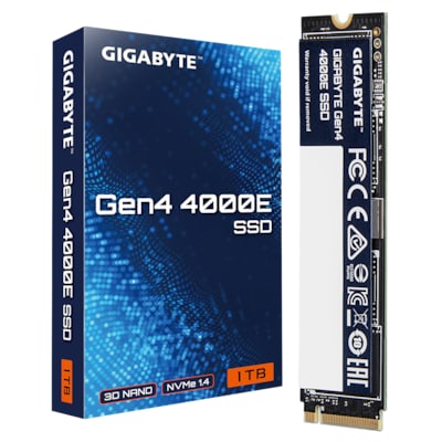 GIGABYTE Gen4 4000E SSD M.2 2280 NVMe 1TB von Gigabyte