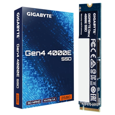 GIGABYTE Gen4 4000E SSD M.2 2280 NVMe 250GB von Gigabyte