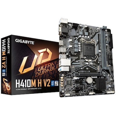 GIGABYTE H410M H V2 DDR4 mATX Mainboard Sockel 1200 HDMI/VGA GIGABYTE H410M H V2 DDR4 mATX Mainboard Sockel 1200 HDMI/VGA von Gigabyte