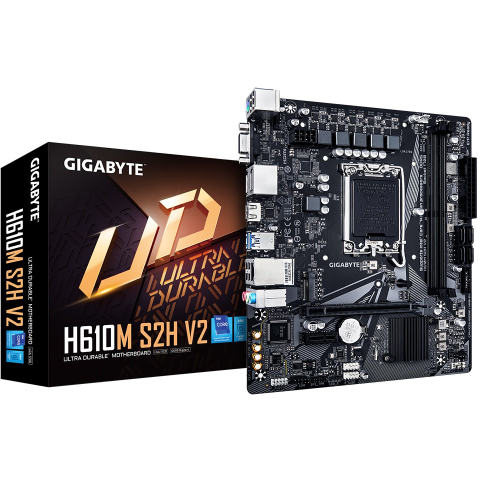 GIGABYTE H610M S2H V2 motherboard GIGABYTE H610M S2H V2 motherboard von Gigabyte