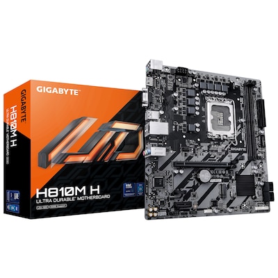 GIGABYTE H810M H mATX Mainboard Sockel 1851 VGA/HDMI von Gigabyte