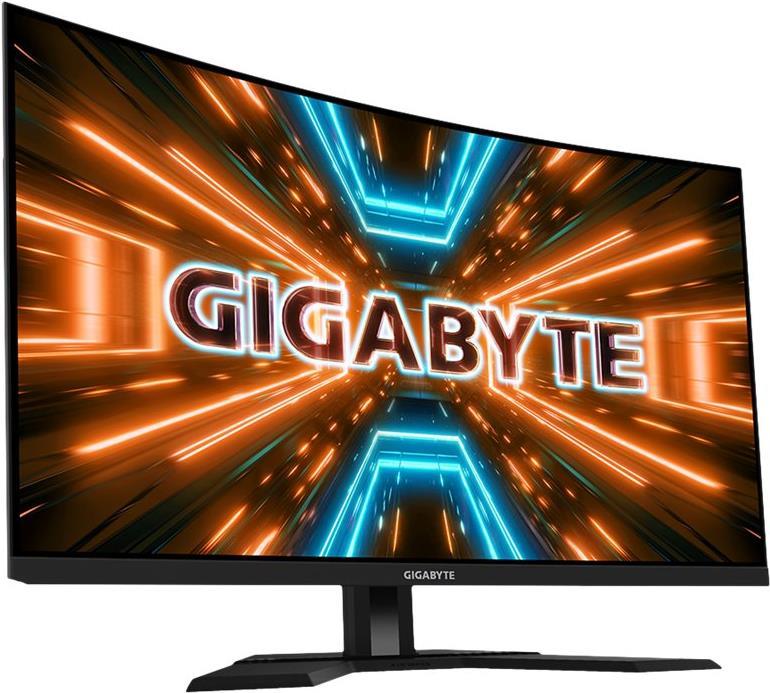 GIGABYTE M32UC Gaming Monitor - 80 cm (31.5 ), Curved, 160 Hz mit Höhenverstellung [Energieklasse F] (M32UC) von Gigabyte