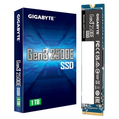 GIGABYTE NVMe PCIe 3th Gen 2500E SSD 1TB von Gigabyte