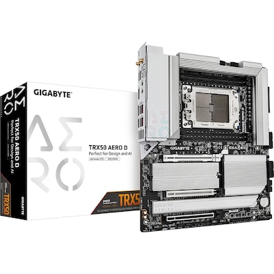 GIGABYTE TRX50 AERO D E-ATX Server Mainboard AMD Sockel SP6 (sTR5) von Gigabyte
