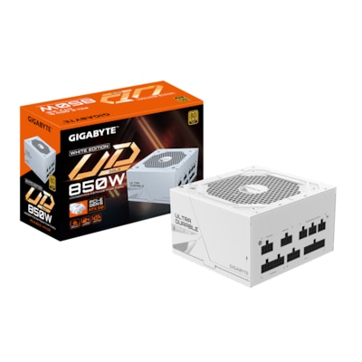 GIGABYTE UD850GM PG5 White 850 Watt ATX PCIe5.0 Netzteil, 80+ Gold voll modular von Gigabyte