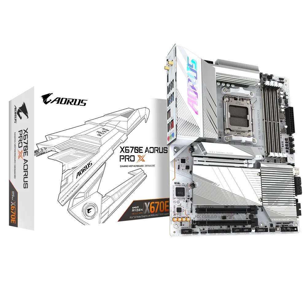 GIGABYTE X670E AORUS Pro X Mainboard von Gigabyte